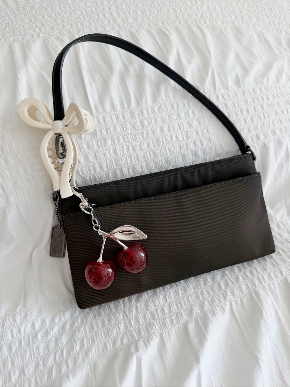 Vintage COACH Nylon Demi Shoulder Bag